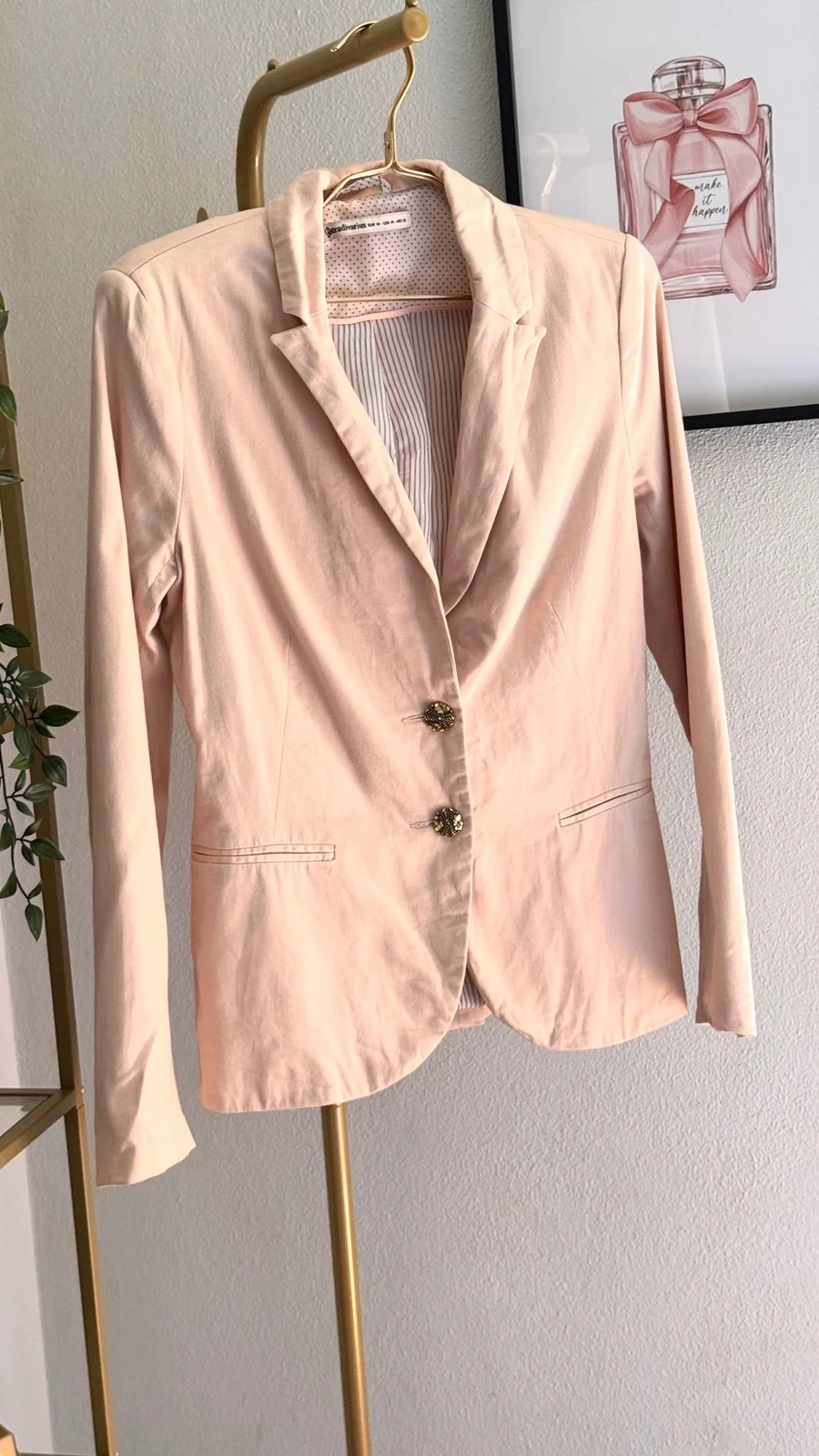 Mooie Pastel Roze Blazer Stradivarius • M • TNC49 – photo 2